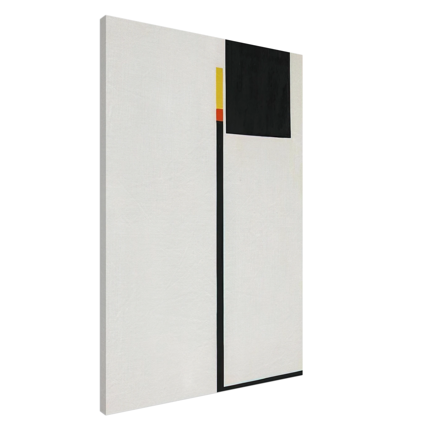 Bruno Munari - Untitled - 1951 Canvas - 20x30 cm / 8x12 inches-canvas