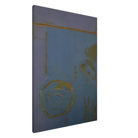 Helen Frankenthaler - Guadalupe - 1989 Canvas - 20x30 cm / 8x12 inches-canvas