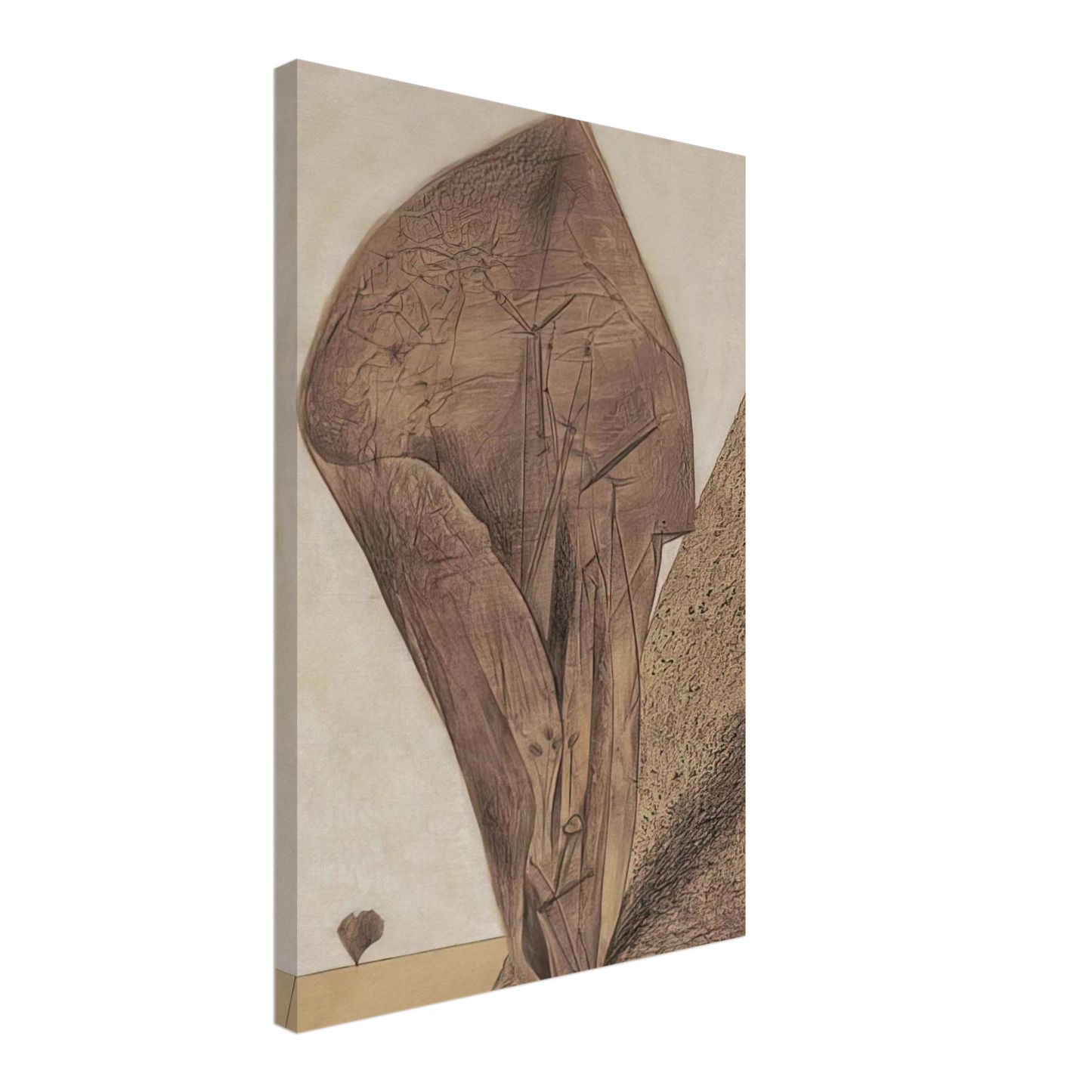 Max Ernst - She keeps her secret Canvas - 70x100 cm / 28x40 inches-canvas