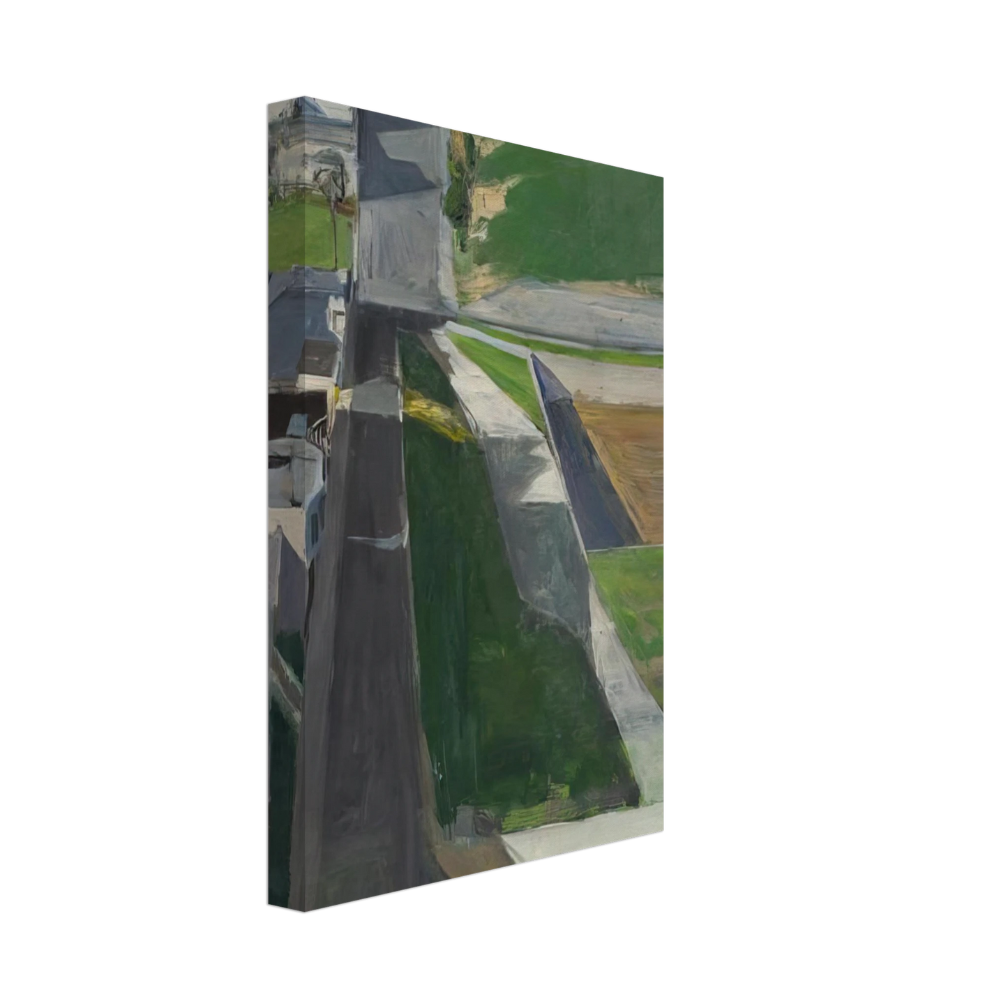 Richard Diebenkorn - Cityscape I Canvas - 70x100 cm / 28x40 inches-canvas