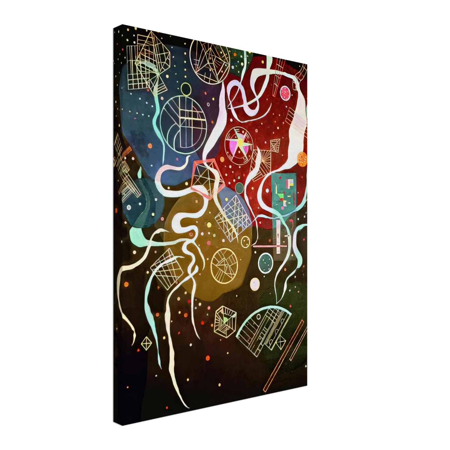 Wassily Kandinsky - MOVEMENT I 1935 Canvas - 70x100 cm / 28x40 inches-canvas