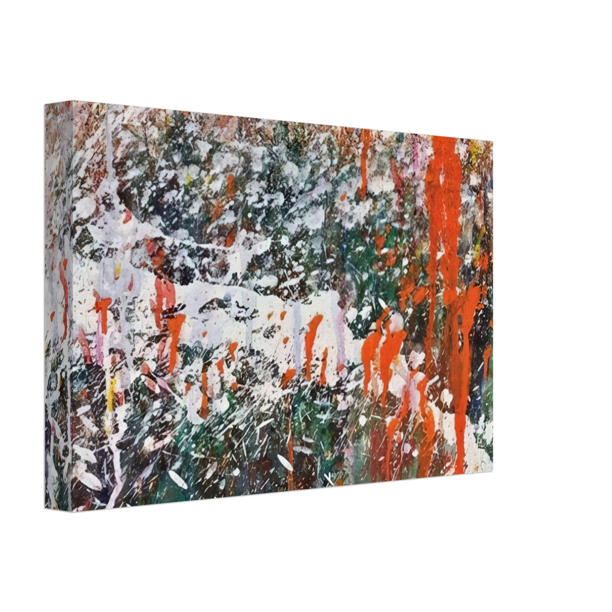 Taro Yamamoto - ABSTRACT COMPOSITION Canvas - 70x100 cm / 28x40 inches-canvas