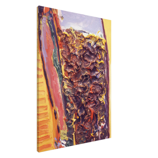 Ronnie Landfield - For Vincent Van Gogh - 1972 Canvas - 20x30 cm / 8x12 inches-canvas