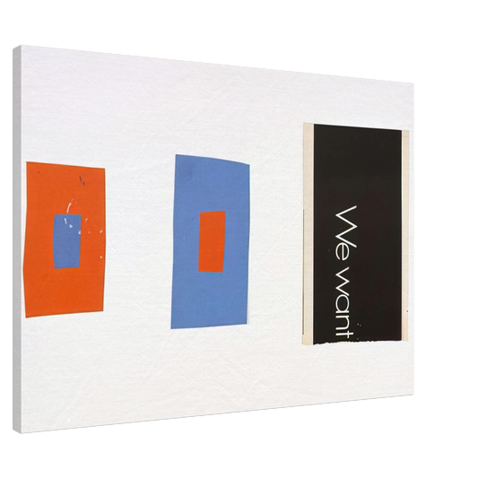 Ellsworth Kelly - Tablet #105 Canvas - 20x30 cm / 8x12 inches-canvas