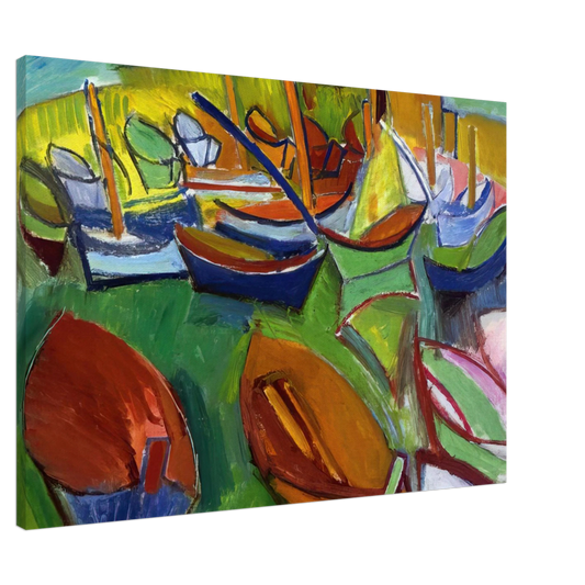 Raoul Dufy - MARTIGUES 1907 Canvas - 20x30 cm / 8x12 inches-canvas