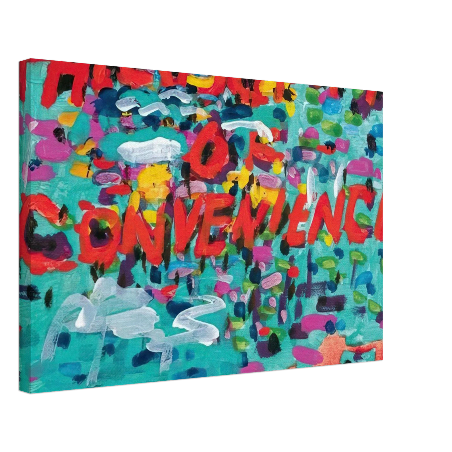 Paul Thek - Philosophy of Convenience - 1988 Canvas - 40x60 cm / 16x24 inches-canvas