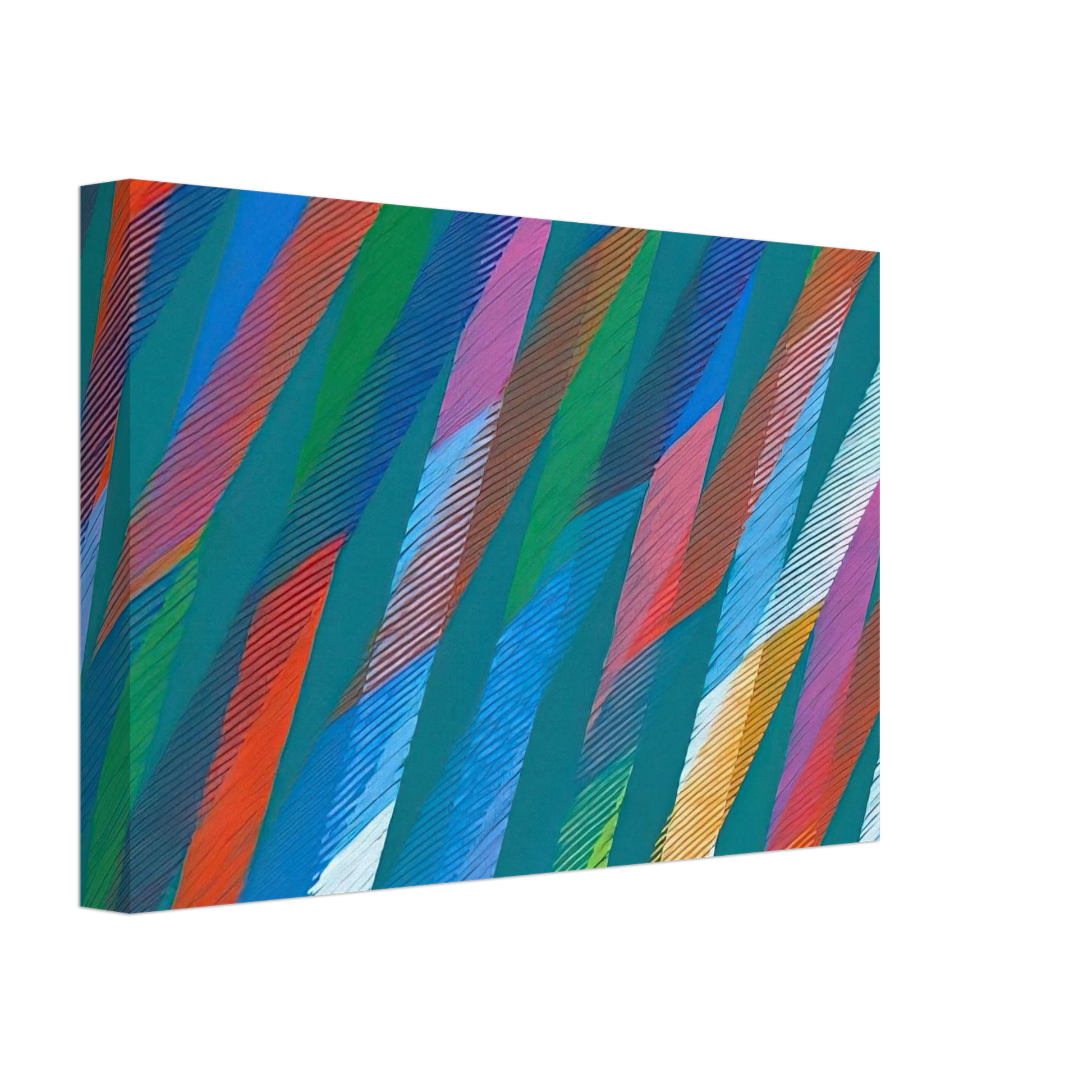 Piero Dorazio - Irish - 1998 Canvas - 70x100 cm / 28x40 inches-canvas