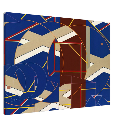 Al Held - C-B-1 Canvas - 20x30 cm / 8x12 inches-canvas