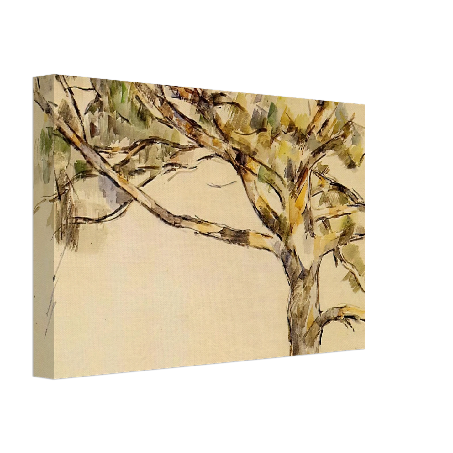 Paul Cezanne - Large Pine Canvas - 40x60 cm / 16x24 inches-canvas