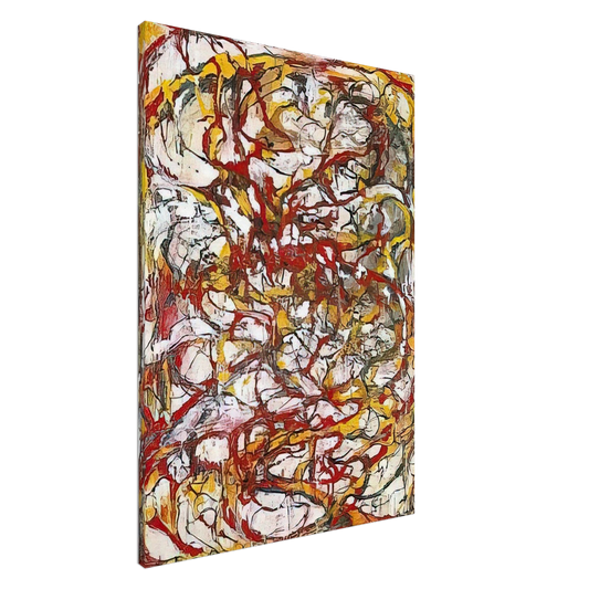 Brice Marden - Dragons - 2004 Canvas - 20x30 cm / 8x12 inches-canvas