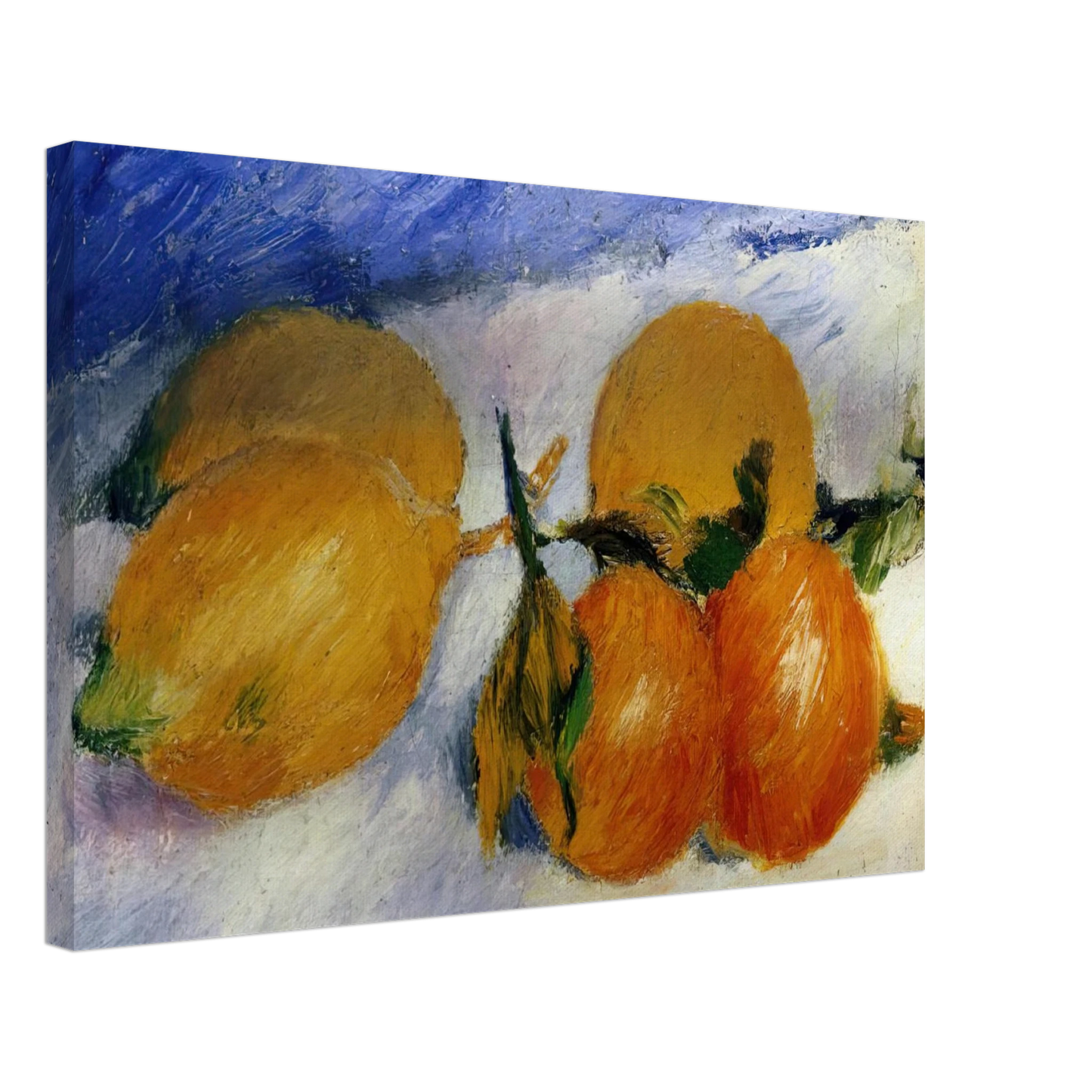 Pierre-Auguste Renoir - Still Life with Lemons and Oranges Canvas - 40x60 cm / 16x24 inches-canvas