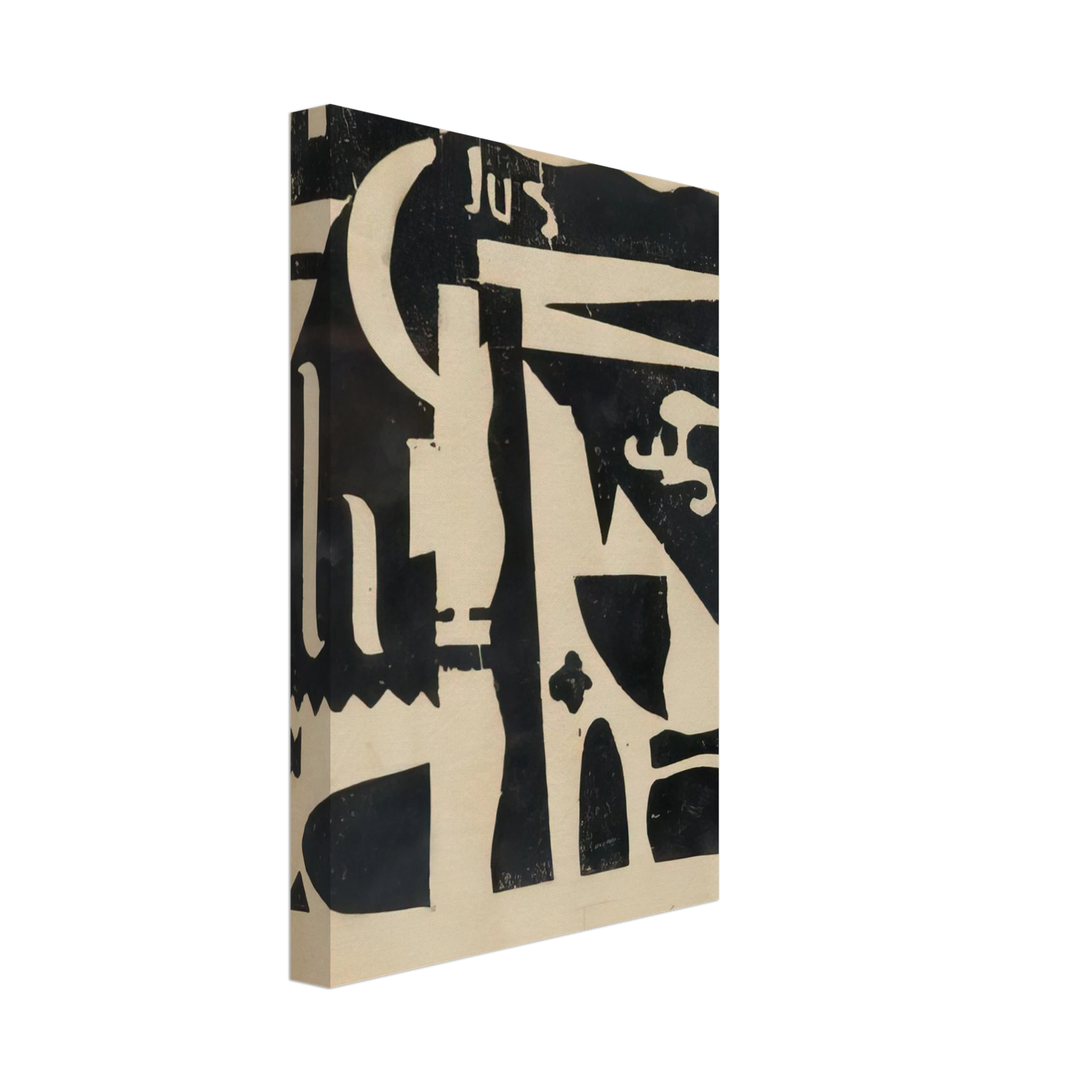 Julius Evola - Xilografia - 1919 Canvas - 40x60 cm / 16x24 inches-canvas