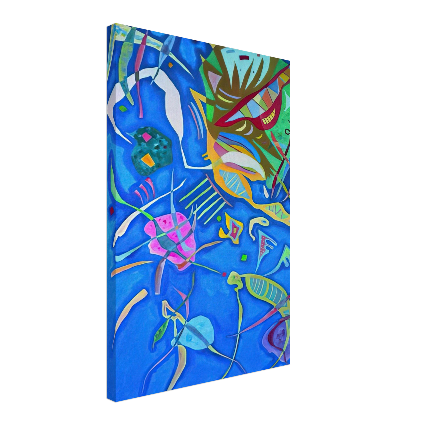 Wassily Kandinsky - GROUPING 1937 Canvas - 40x60 cm / 16x24 inches-canvas