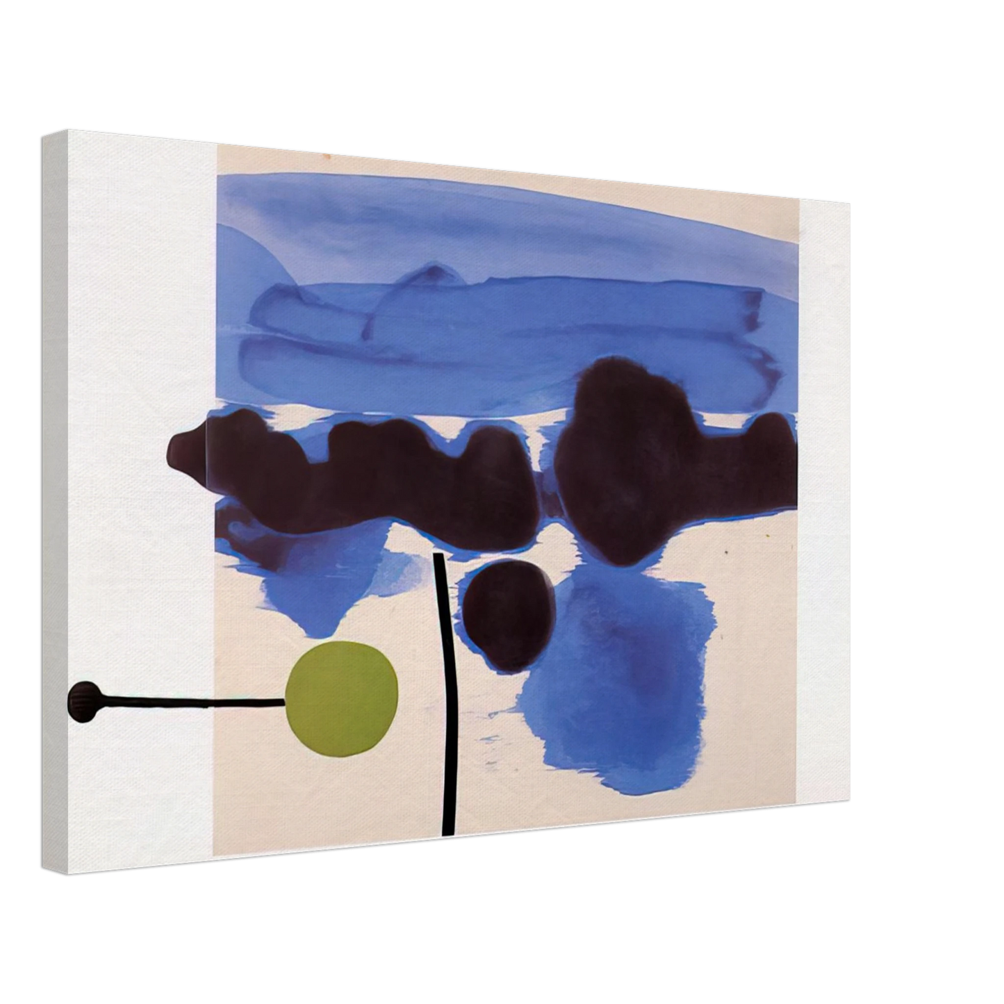 Victor Pasmore - THE PASSION FLOWER 1986 Canvas - 70x100 cm / 28x40 inches-canvas