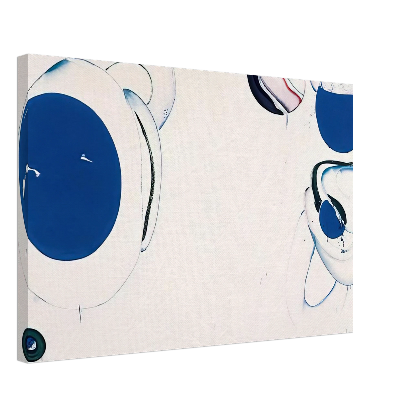 Sam Francis - Blue Balls VIII Canvas - 70x100 cm / 28x40 inches-canvas