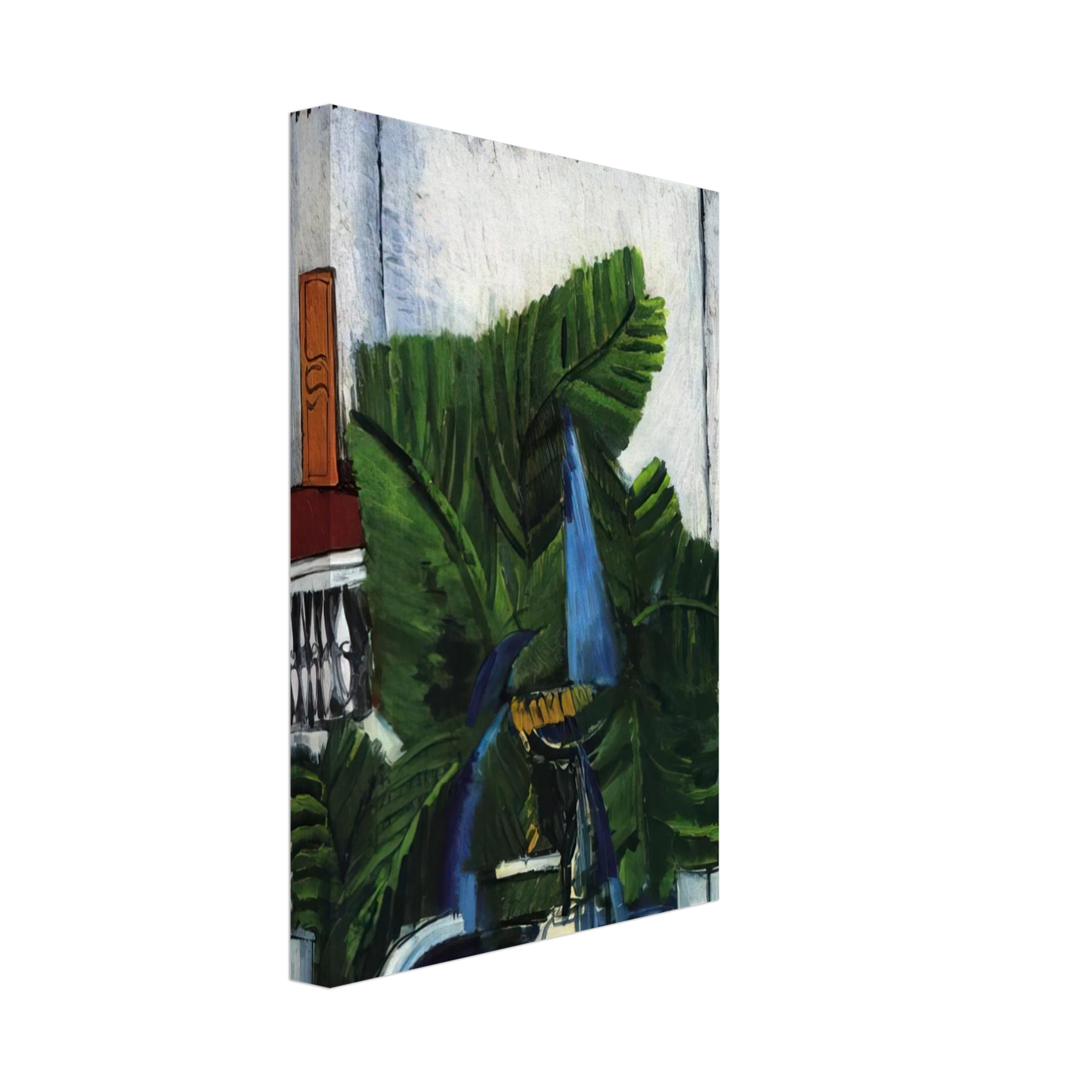 Raoul Dufy - FOUNTAIN IN AVIGNON 1913 Canvas - 40x60 cm / 16x24 inches-canvas