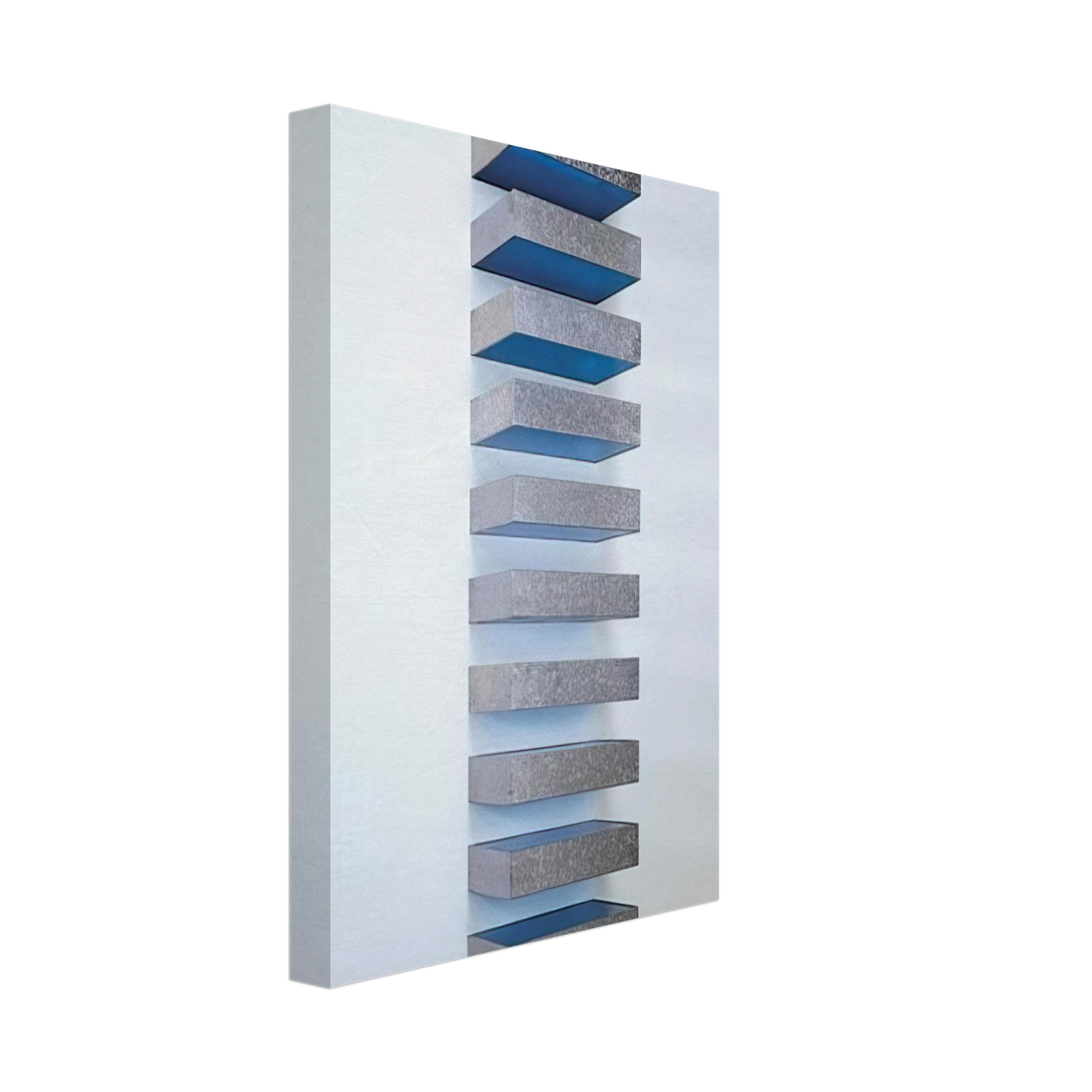Donald Judd - Untitled 77-41 Bernstein - 1977 Canvas - 70x100 cm / 28x40 inches-canvas