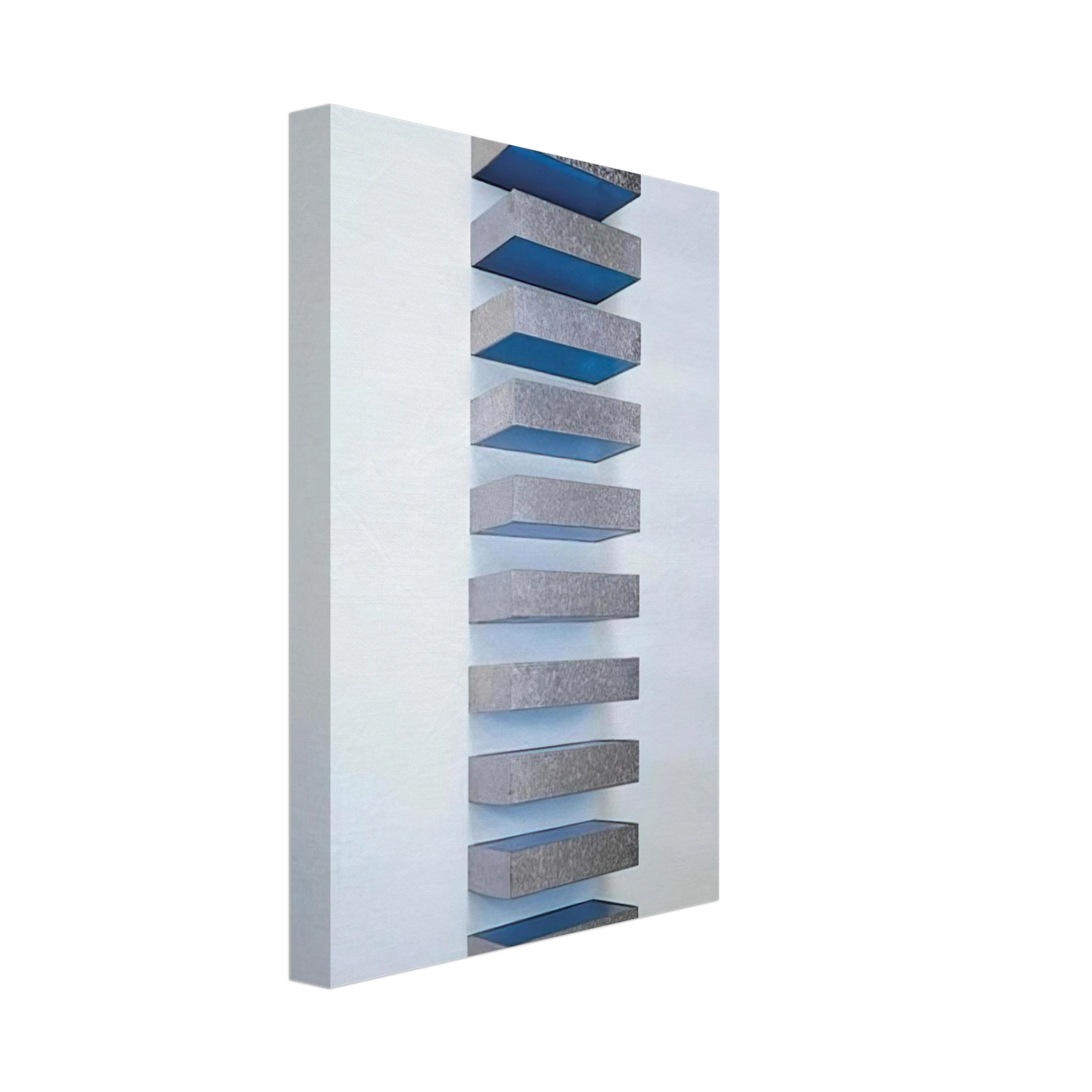 Donald Judd - Untitled 77-41 Bernstein - 1977 Canvas - 70x100 cm / 28x40 inches-canvas