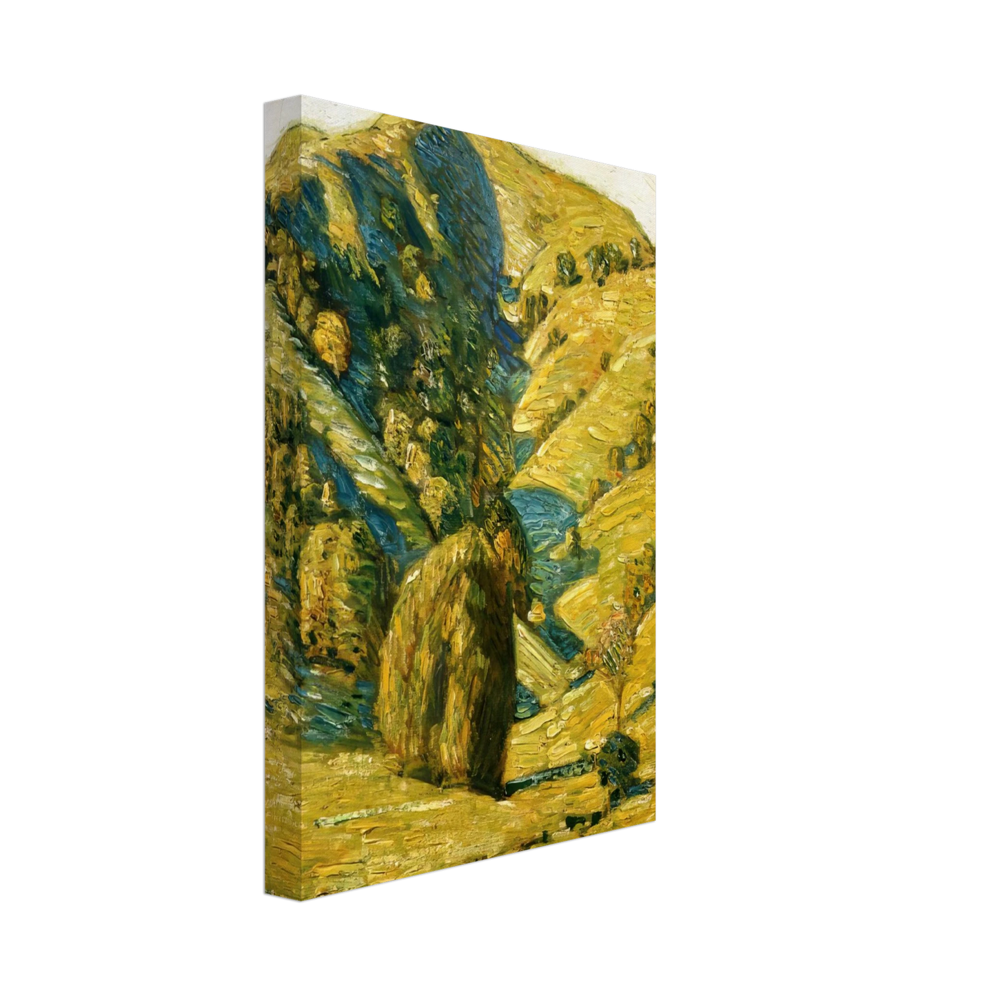 Childe Hassam - Hill of the Sun, San Anselmo, California Canvas - 40x60 cm / 16x24 inches-canvas