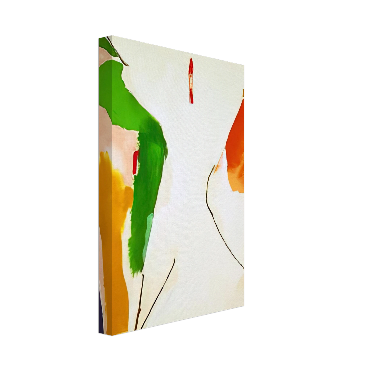 Helen Frankenthaler - Living Edge - 1973 Canvas - 70x100 cm / 28x40 inches-canvas