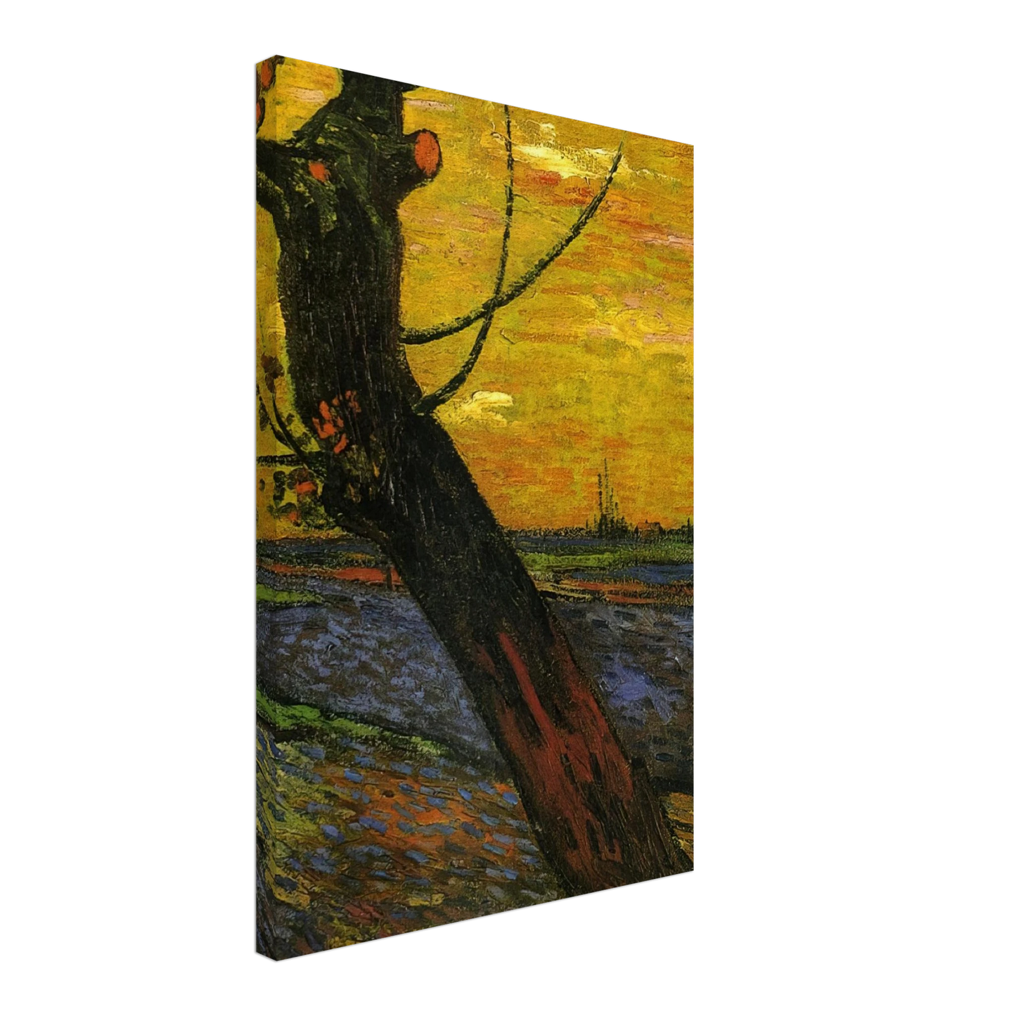 Vincent van Gogh - Sower with Setting Sun Canvas - 40x60 cm / 16x24 inches-canvas