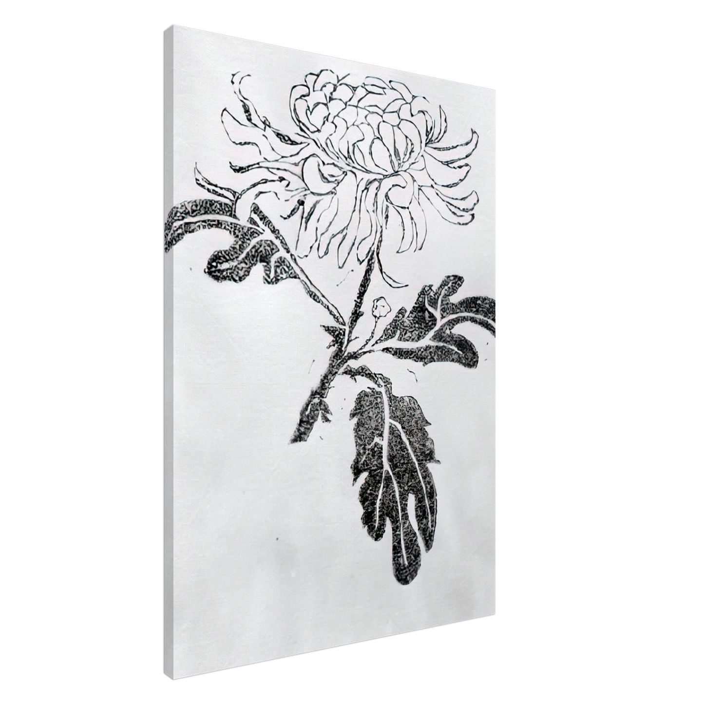 MC Escher - CHRYSANTHEMUM Canvas - 20x30 cm / 8x12 inches-canvas