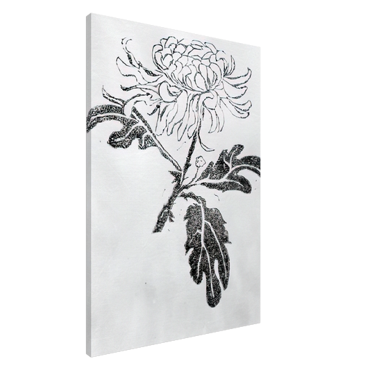 MC Escher - CHRYSANTHEMUM Canvas - 20x30 cm / 8x12 inches-canvas