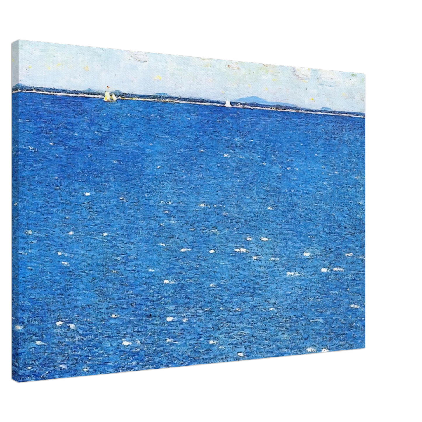 Childe Hassam - West Wind, Appledore Canvas - 20x30 cm / 8x12 inches-canvas