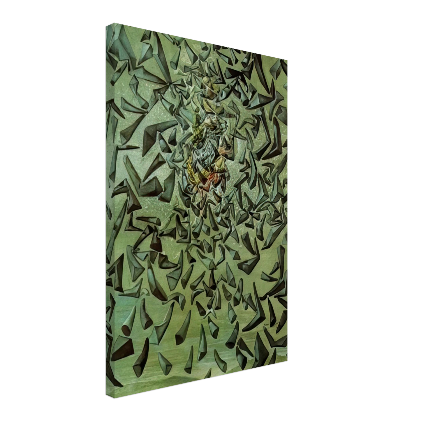 Salvador Dali - ASCENSIONIST SAINT CECILIA Canvas - 40x60 cm / 16x24 inches-canvas