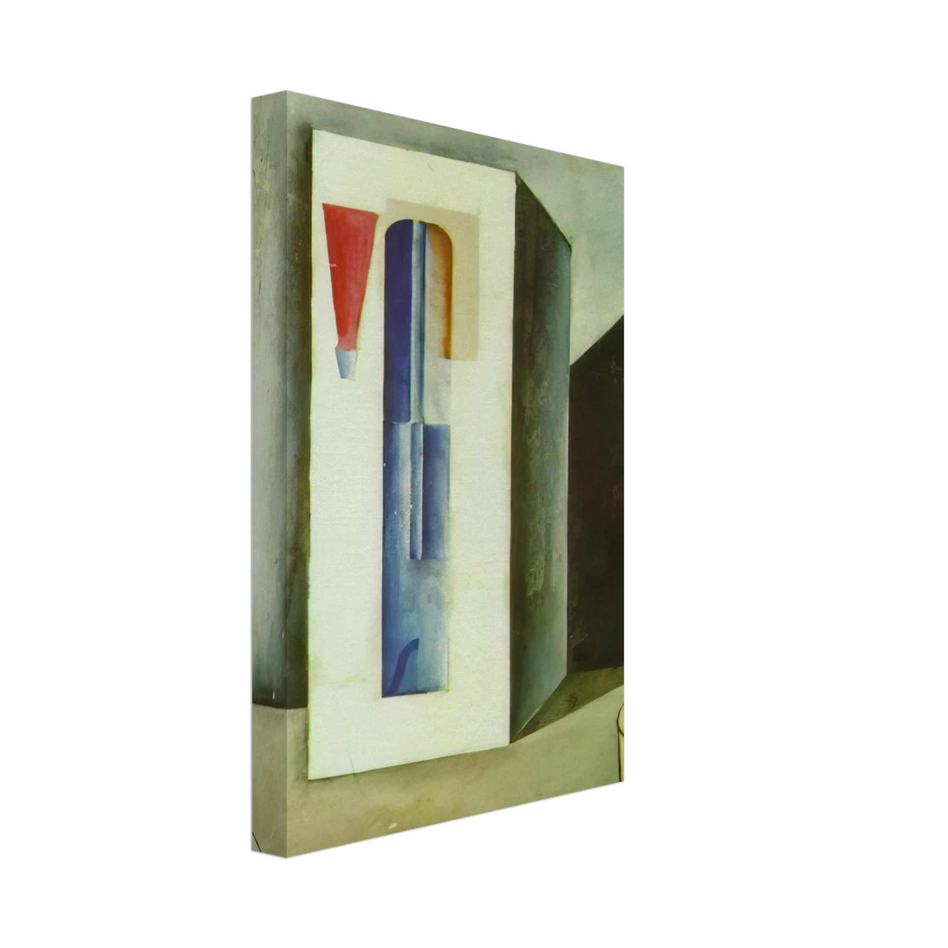 Salvador Dali - SIPHON AND SMALL BOTTLE OF RUM Canvas - 40x60 cm / 16x24 inches-canvas