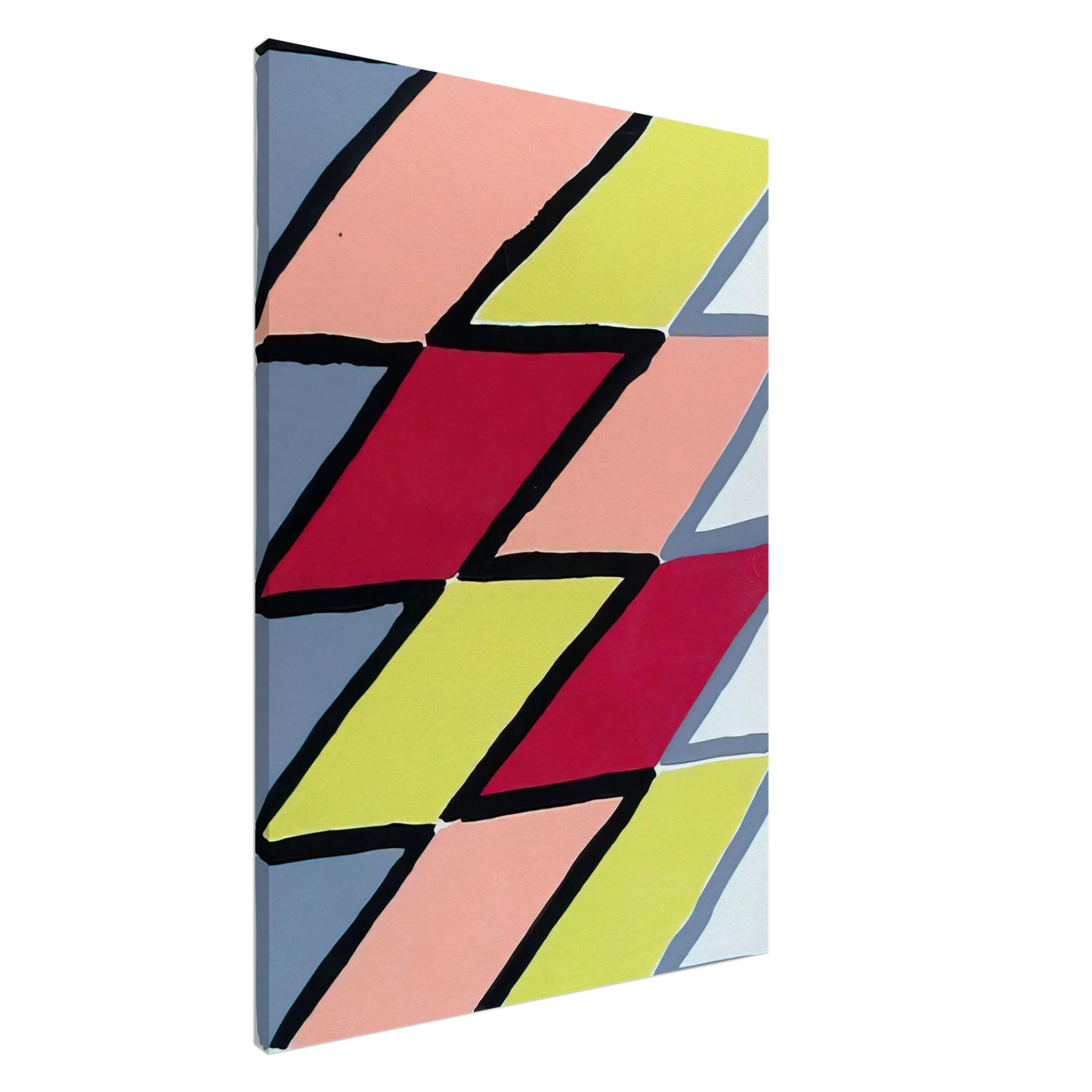 Sonia Delaunay - COMPOSITION 22 Canvas - 20x30 cm / 8x12 inches-canvas