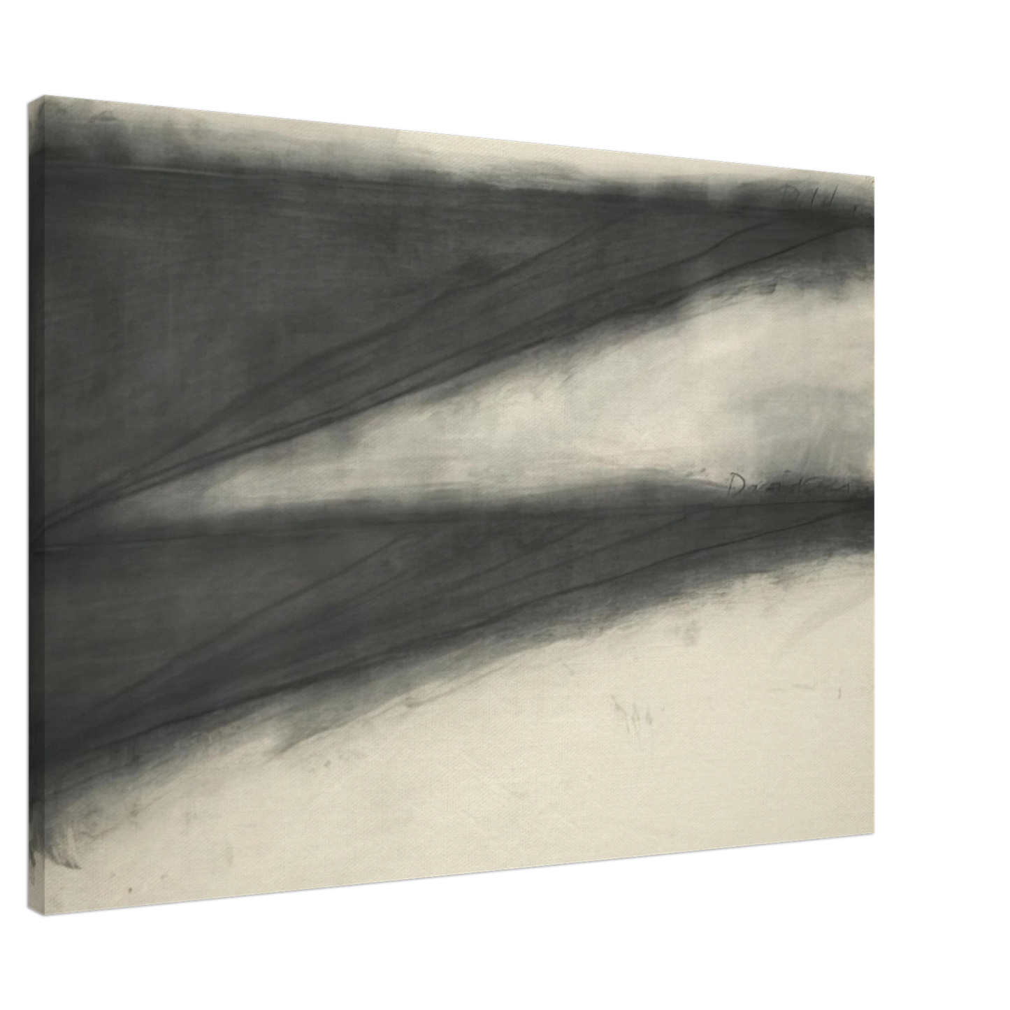 Richard Serra - UNTITLED 1972 Canvas - 20x30 cm / 8x12 inches-canvas