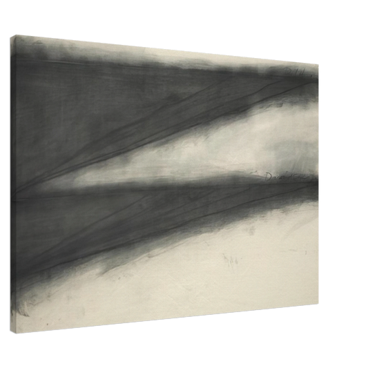 Richard Serra - UNTITLED 1972 Canvas - 20x30 cm / 8x12 inches-canvas