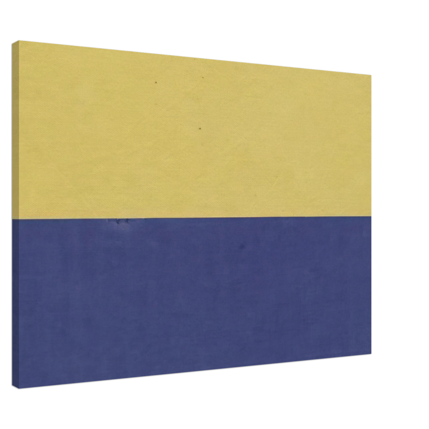 Ellsworth Kelly - Yellow and Blue Canvas - 20x30 cm / 8x12 inches-canvas