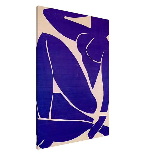 Henri Matisse - BLUE NUDE III 1952 Canvas - 20x30 cm / 8x12 inches-canvas