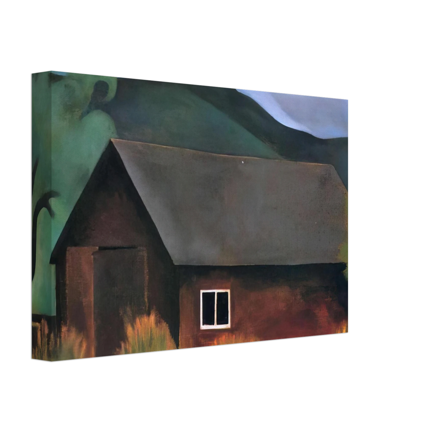 Georgia O'Keeffe - My Shanty, Lake George Canvas - 40x60 cm / 16x24 inches-canvas