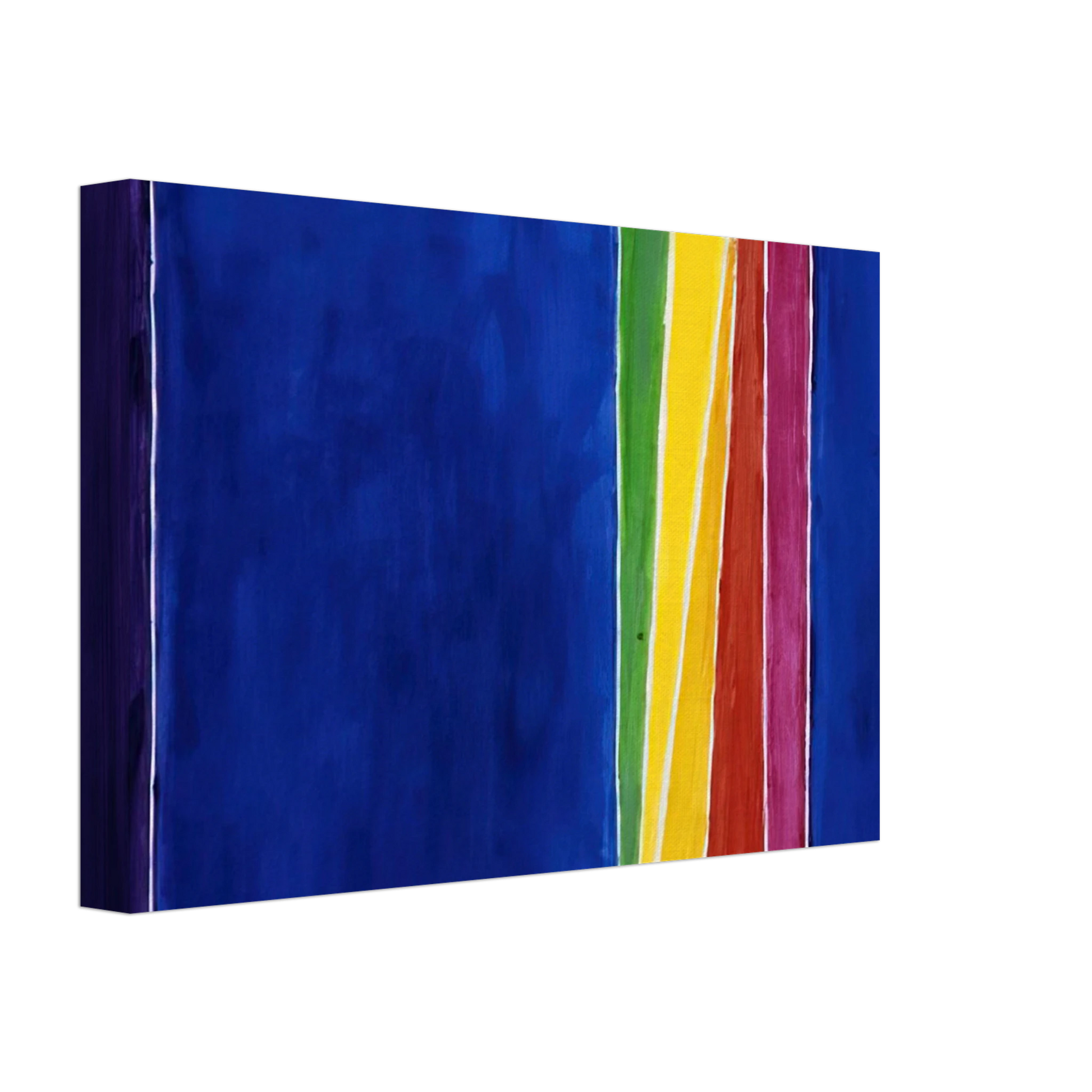 Alma Woodsey Thomas - ATMOSPHERIC EFFECTS II 1972 Canvas - 40x60 cm / 16x24 inches-canvas