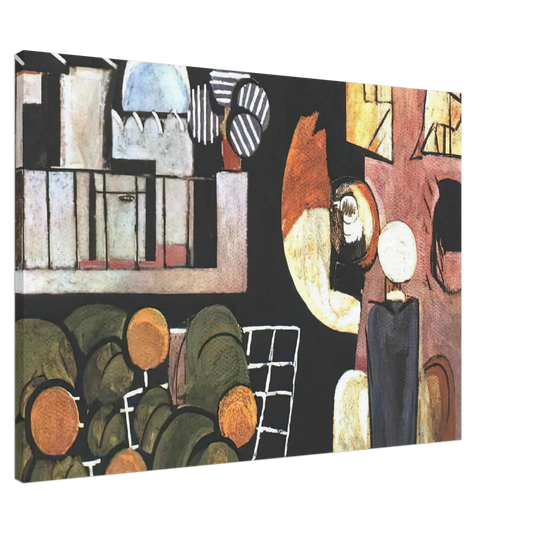 Henri Matisse - THE MORACCANS 1916 Canvas - 20x30 cm / 8x12 inches-canvas