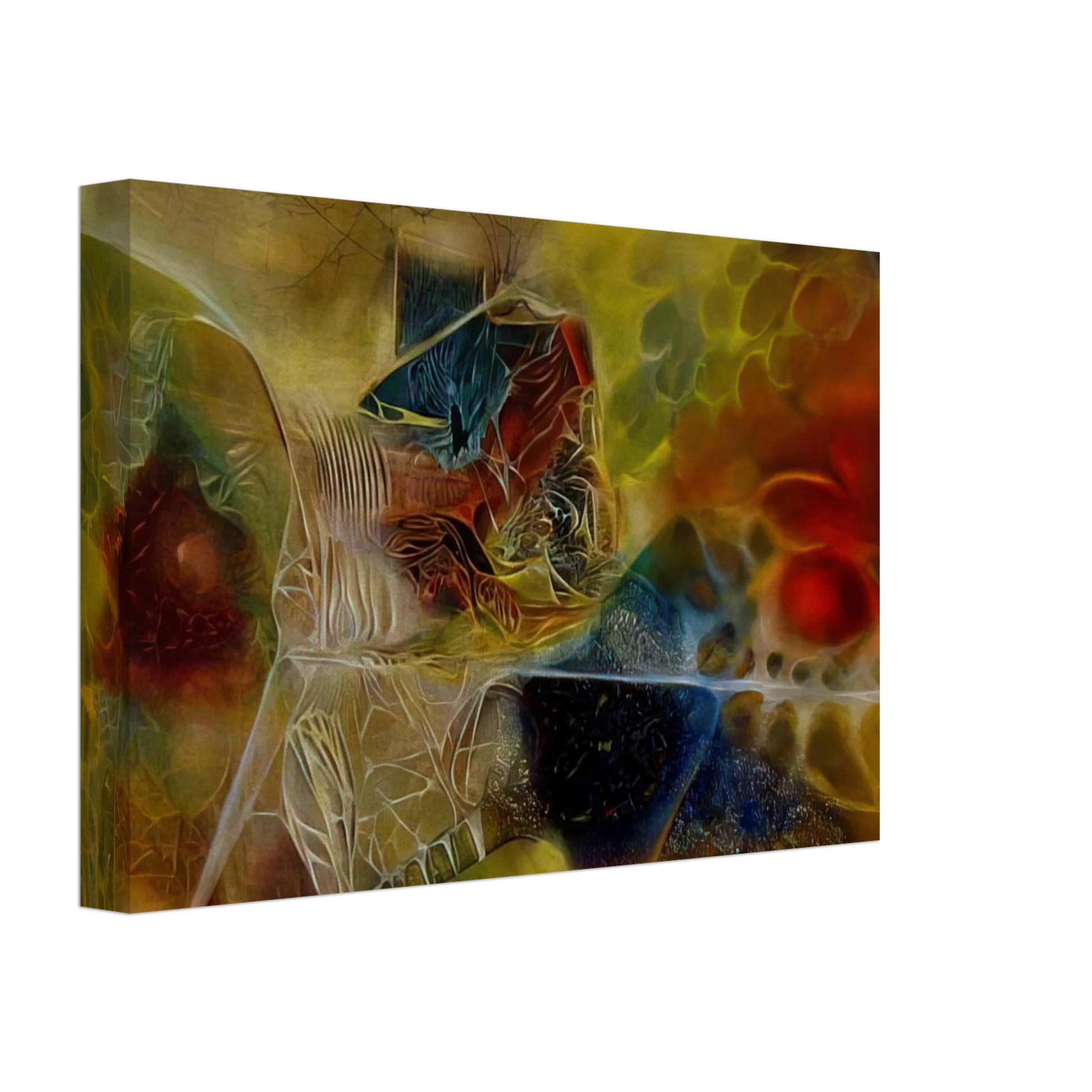 Jimmy Ernst - Biological Discovery - 1944 Canvas - 70x100 cm / 28x40 inches-canvas