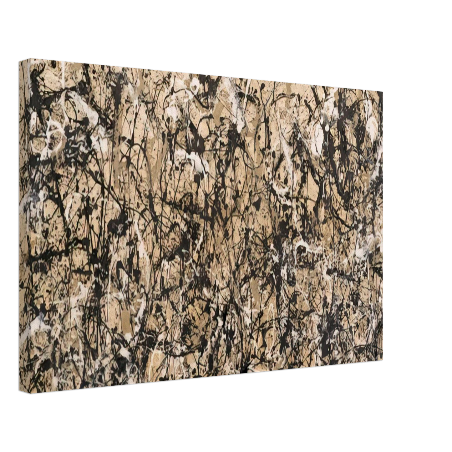 Jackson Pollock - AUTUMN RHYTHM NUMBER 30 1950 Canvas - 70x100 cm / 28x40 inches-canvas