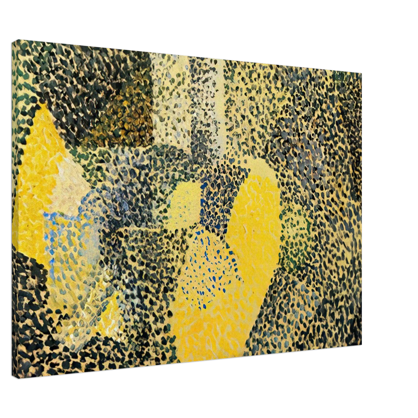 Salvador Dali - MADRID ARCHITECTURE AND POPLARS Canvas - 20x30 cm / 8x12 inches-canvas