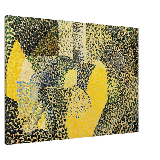 Salvador Dali - MADRID ARCHITECTURE AND POPLARS Canvas - 20x30 cm / 8x12 inches-canvas