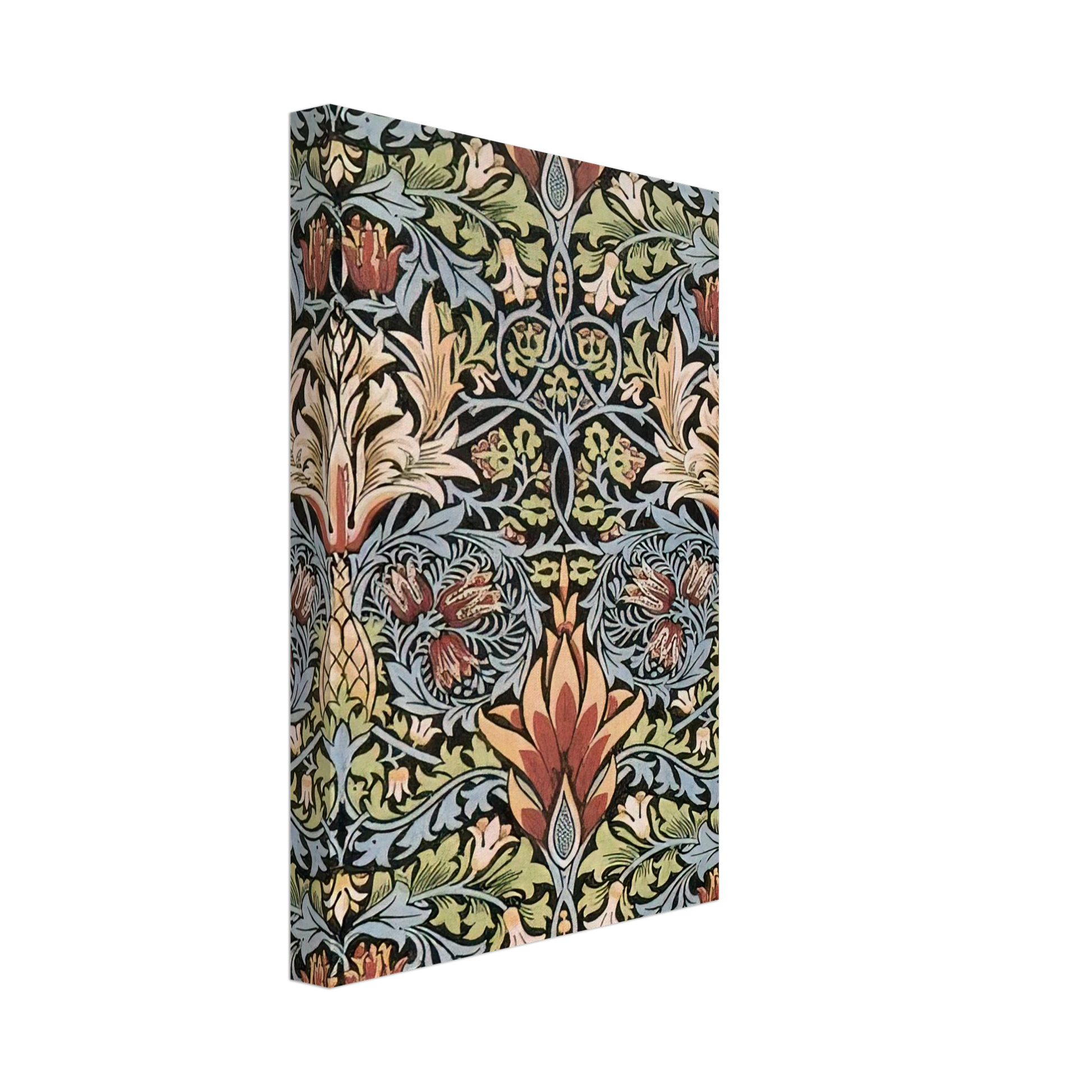 William Morris - SNAKESHEAD PRINTED TEXTILE 1876 Canvas - 70x100 cm / 28x40 inches-canvas