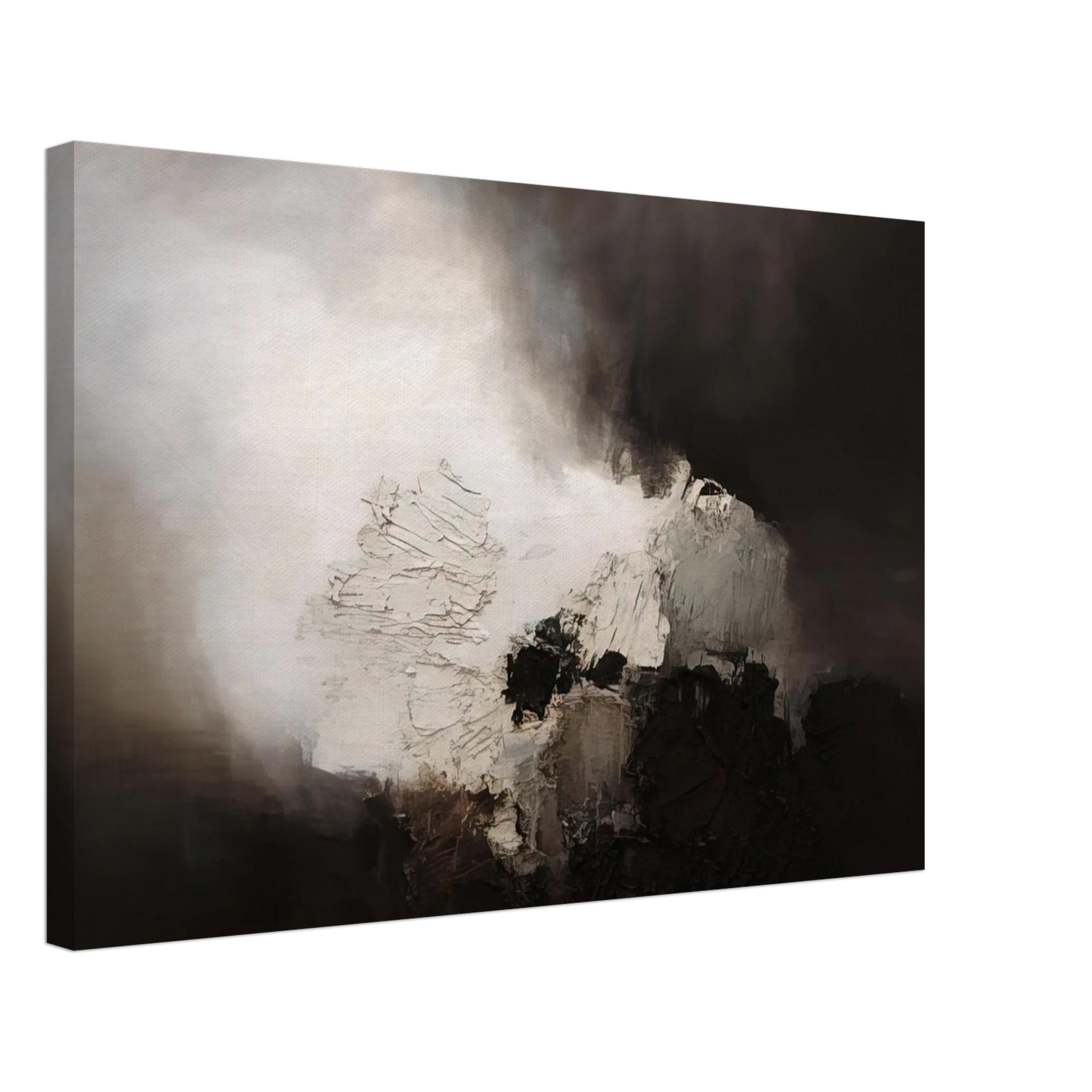 Luis Feito - 165 1960 Canvas - 40x60 cm / 16x24 inches-canvas