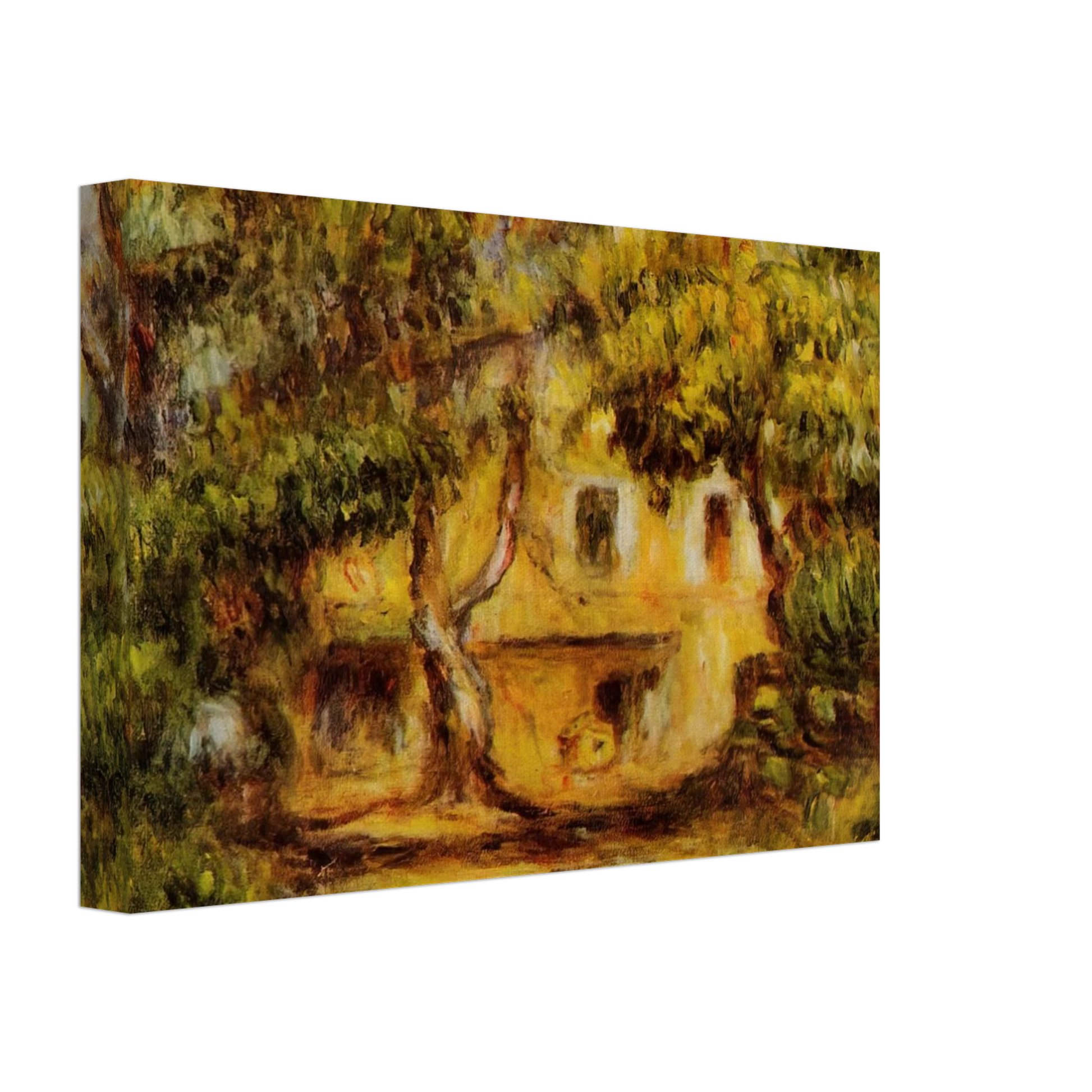 Pierre-Auguste Renoir - The Farm at Collettes Canvas - 70x100 cm / 28x40 inches-canvas