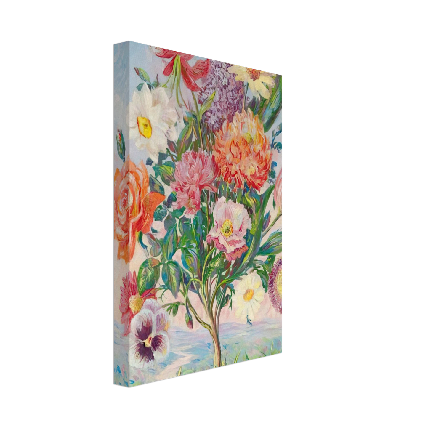 Rene Magritte - FORETHOUGHT 1943 Canvas - 70x100 cm / 28x40 inches-canvas