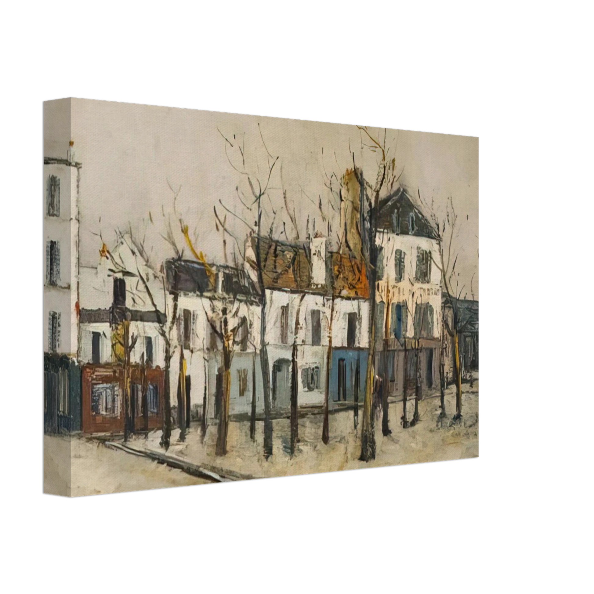 Maurice Utrillo - LA PLACE DU TERTRE 1910 Canvas - 40x60 cm / 16x24 inches-canvas