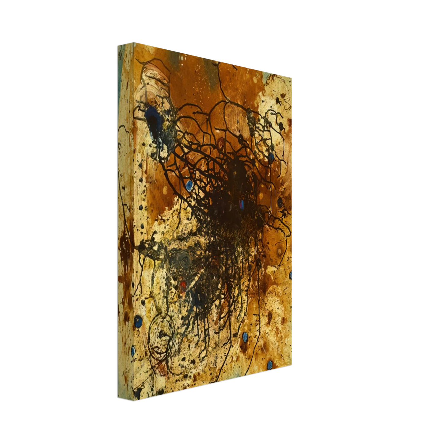 Wols - It's All Over - The City - 1947 Canvas - 70x100 cm / 28x40 inches-canvas