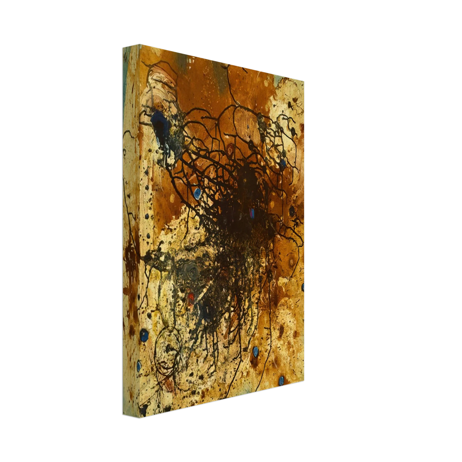 Wols - It's All Over - The City - 1947 Canvas - 70x100 cm / 28x40 inches-canvas