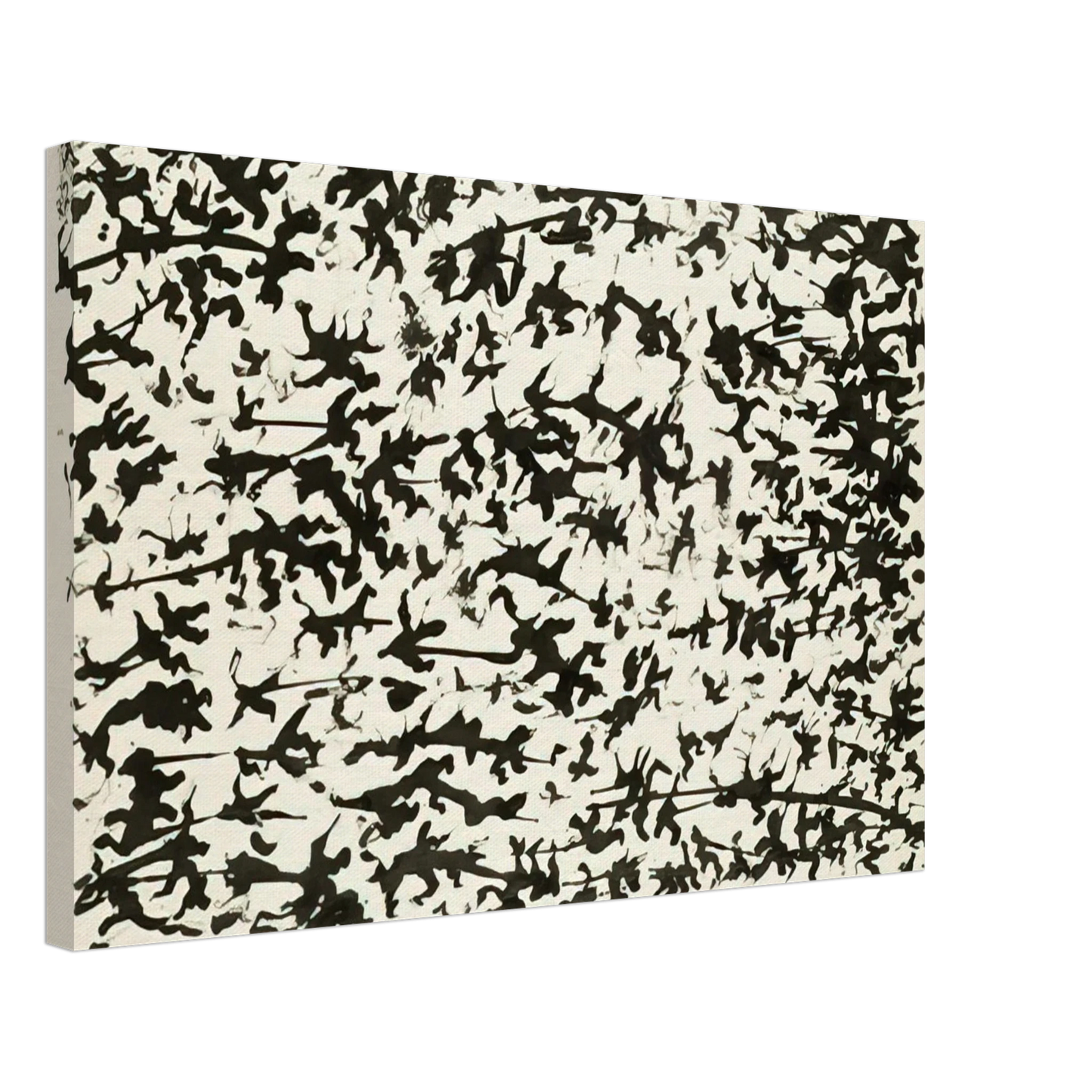 Henri Michaux - UNTITLED 7 Canvas - 40x60 cm / 16x24 inches-canvas